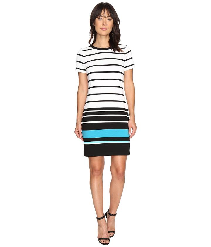 Michael Michael Kors - Stripe Ottoman Shirtdress