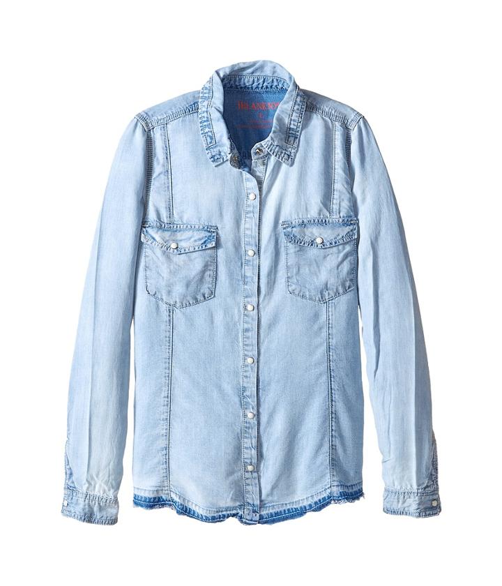 Blank Nyc Kids - Released Hem Soft Denim Shirt