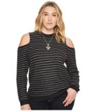 Lucky Brand - Plus Size Cold Shoulder Sweater