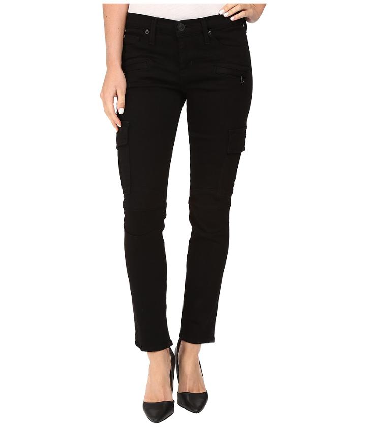 Hudson - Colby Ankle Moto Skinny Cargo In Black