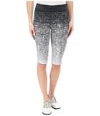 Jamie Sadock - Kashumi Print 24 Knee Capri W/ Side Zipper And Button