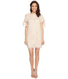 Vince Camuto - Lace Shift With Knotted Sleeves