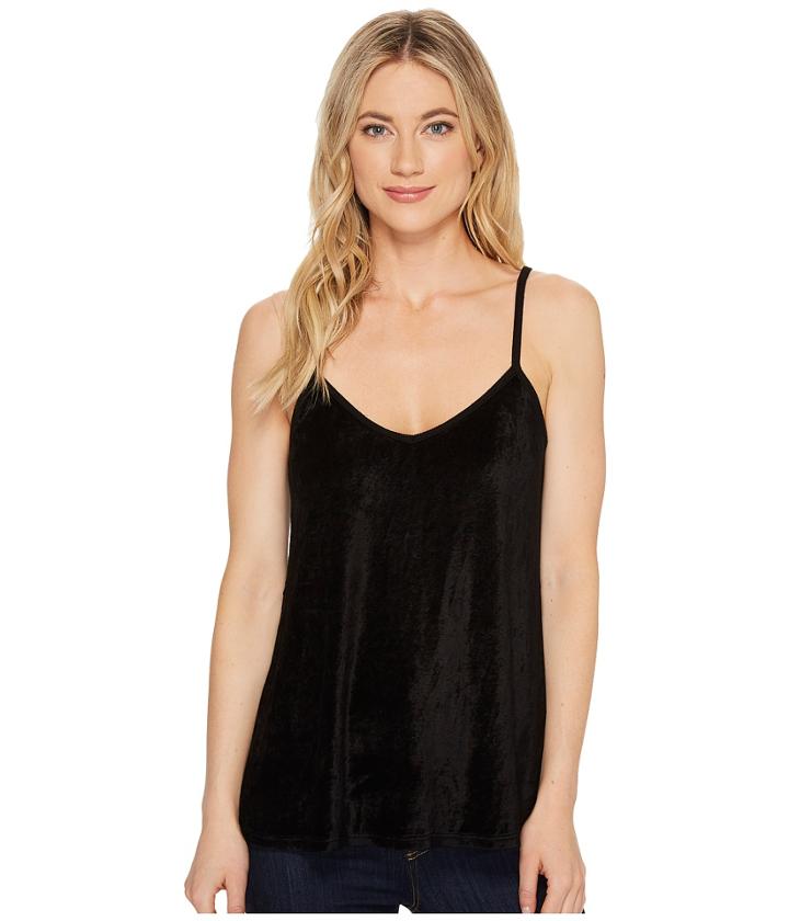 Michael Stars - Velvet Tank Top With Slits