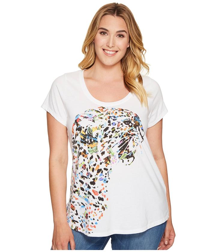 Lucky Brand - Plus Size Cheetah Tee