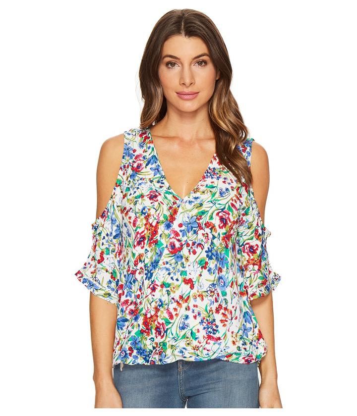 Brigitte Bailey - Denni Sleeveless Overlap Top
