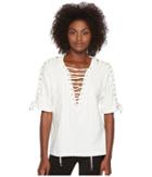 Mcq - Laced Long Sleeve Top