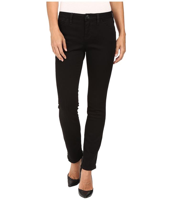 Jag Jeans Petite - Petite Portia Straight In Platinum Denim In Black