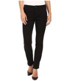 Jag Jeans Petite - Petite Portia Straight In Platinum Denim In Black