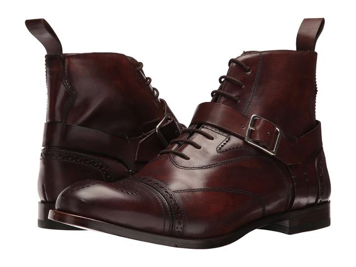 Alexander Mcqueen - Luke Brogue Boot W/ Strap Buckle