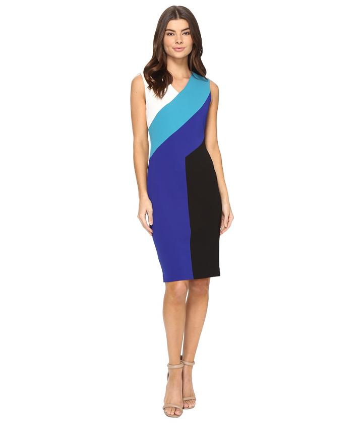 Calvin Klein - Color Block Sheath Dress Cd7c101d