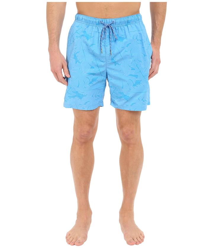 Tommy Bahama - Naples Captain Jacquard 6-inch Swim Trunks