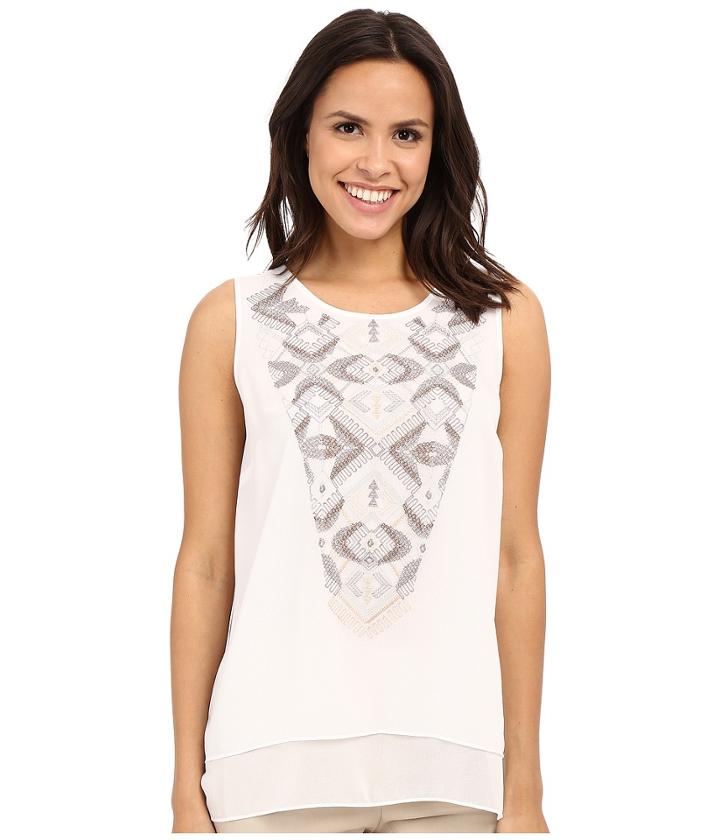 Karen Kane - Free Spirit Asymmetric Hem Tank Top