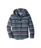 Vissla Kids - Pumphouse Flannel Long Sleeve Hooded Woven Top