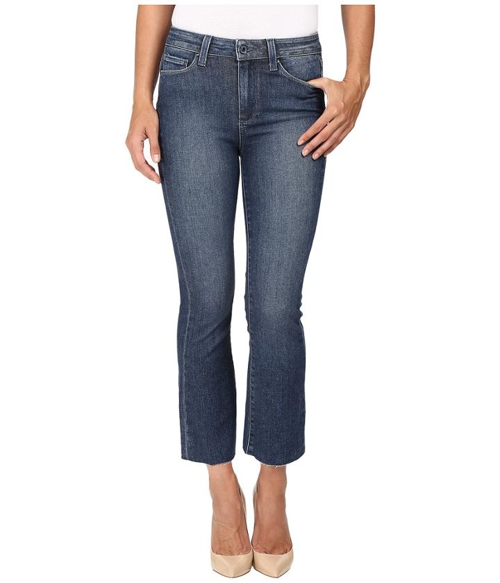 Paige - Colette Crop Flare W/ Raw Hem In Katiya