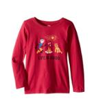 Life Is Good Kids - Elemental Camp Fire Long Sleeve Tee