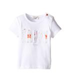 Paul Smith Junior - Short Sleeve White Happy Tee