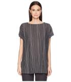 Eileen Fisher - Organic Linen Striped Top