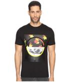 Mcq - Graphic Floral Short Sleeve Crew T-shirt
