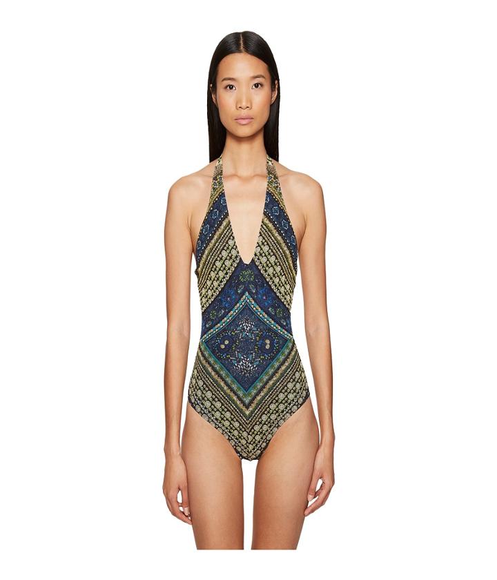 Fuzzi - One-piece Stripe Swimsuit
