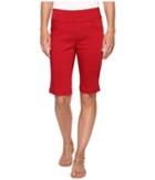 Fdj French Dressing Jeans - D-lux Denim Pull-on Bermuda In Red