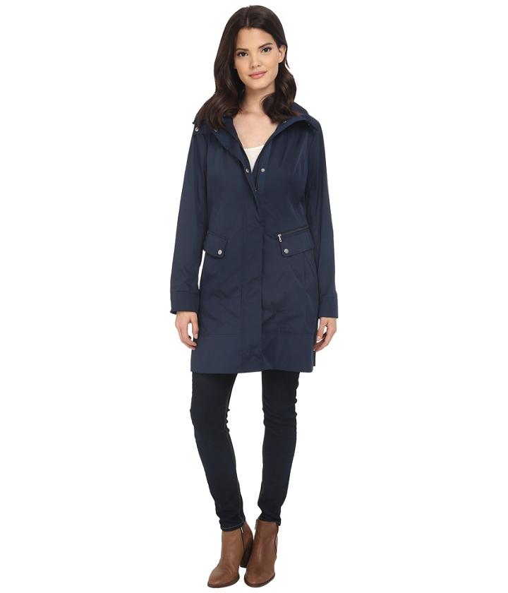 Cole Haan - Double Faced Contrast Color Packable Jacket