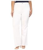 Nydj Plus Size - Plus Size Isabella Trouser Jeans In Optic White