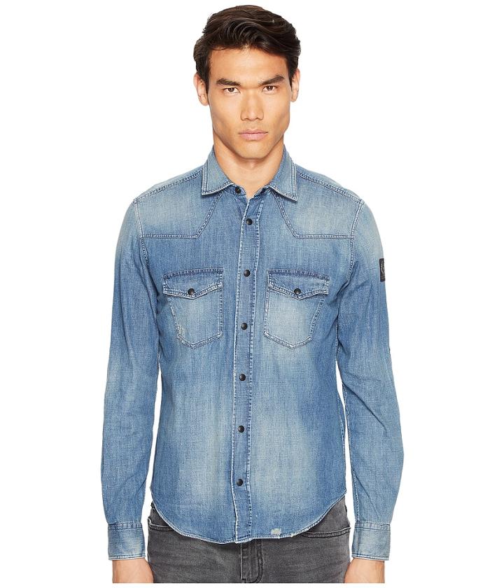 Belstaff - Someford Washed Denim Shirt