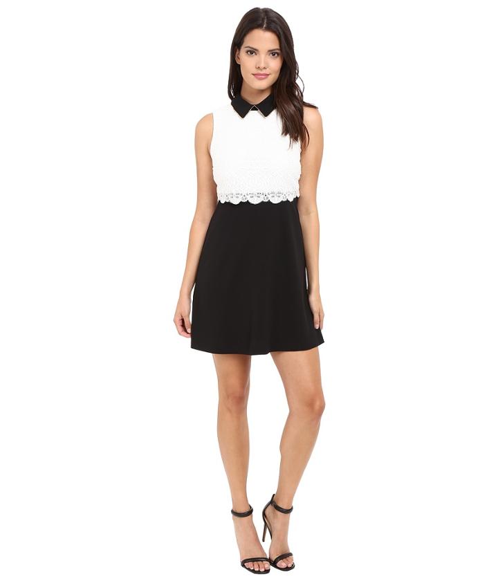 Jessica Simpson - Collard Lace Combo Dress