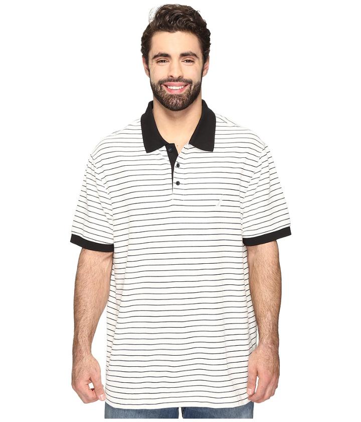 Nautica Big &amp; Tall - Big Tall Short Sleeve Yarn-dyed Polo