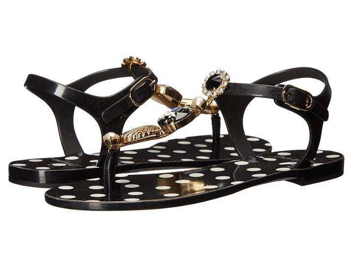 Dolce &amp; Gabbana - Thong Jelly Sandal With Jewel And Shell