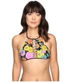 Trina Turk - Santiago Solid High Neck Top