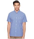Jack Spade - Micro Check Short Sleeve Poplin Shirt