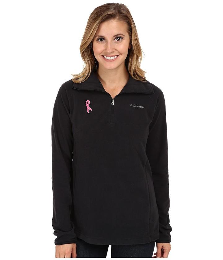 Columbia Tested Tough In Pink Fleece Half Zip