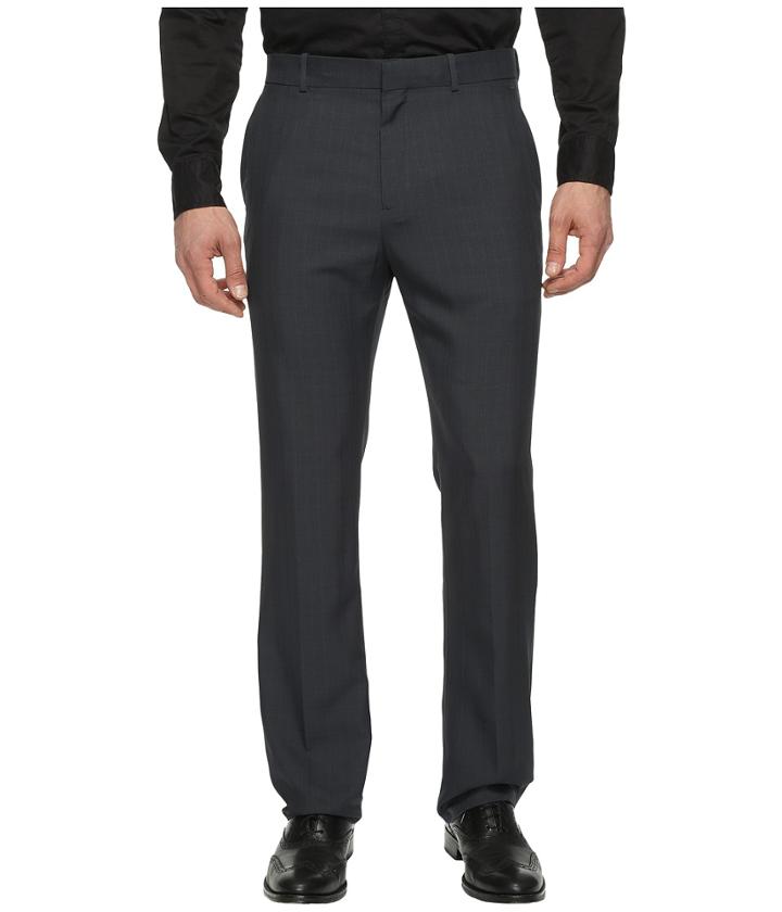 Perry Ellis Portfolio - Modern Fit Plaid Performance Pants
