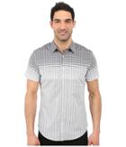 Calvin Klein - Slim Fit Wide Grid Short Sleeve Shirt