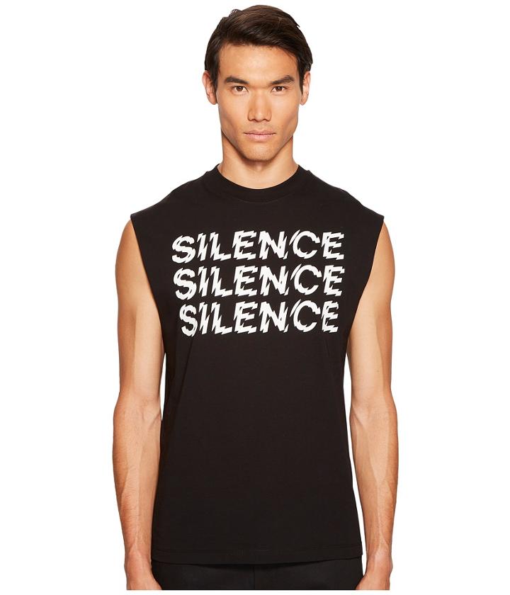 Mcq - Triple Silence Sleeveless Tee