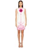 Versace Collection - Sleeveless High Neck Fitted Dress