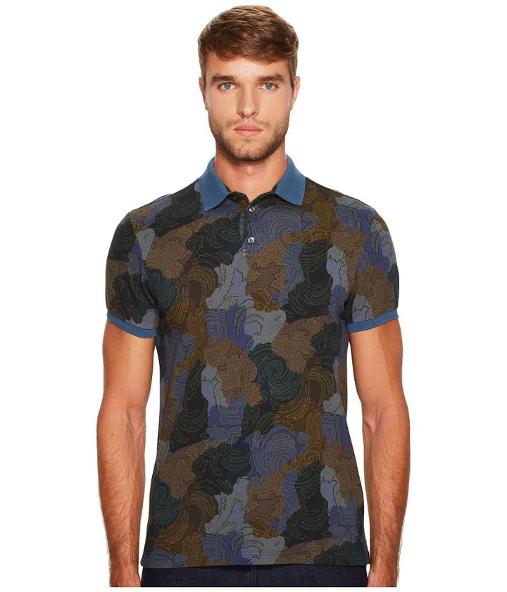 Etro - Botanical/paisley Polo