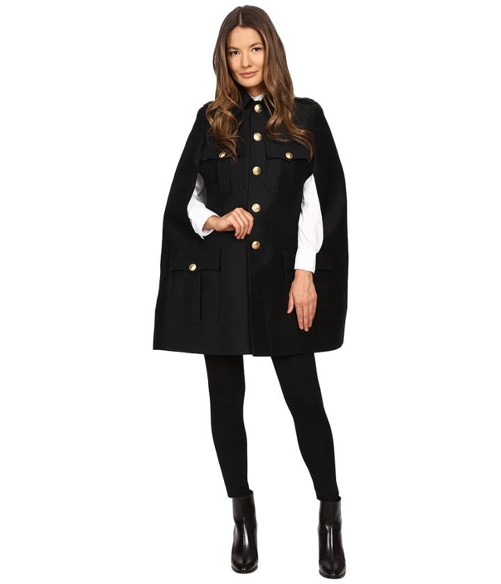Dsquared2 - Wool Silk Chest Candy Cape Top