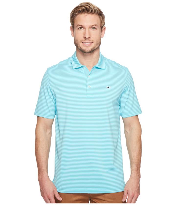 Vineyard Vines - Performance Kennedy Stripe Polo