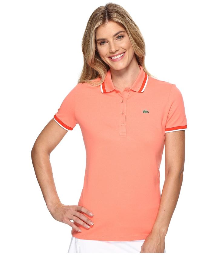 Lacoste - Sport Piped Stretch Petit Piqu Golf Polo Shirt