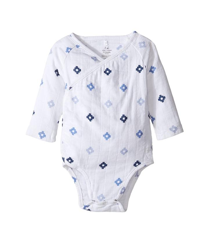 Aden + Anais - Long Sleeve Kimono Bodysuit