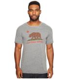 The Original Retro Brand - Vintage California Republic Short Sleeve Tri-blend T-shirt