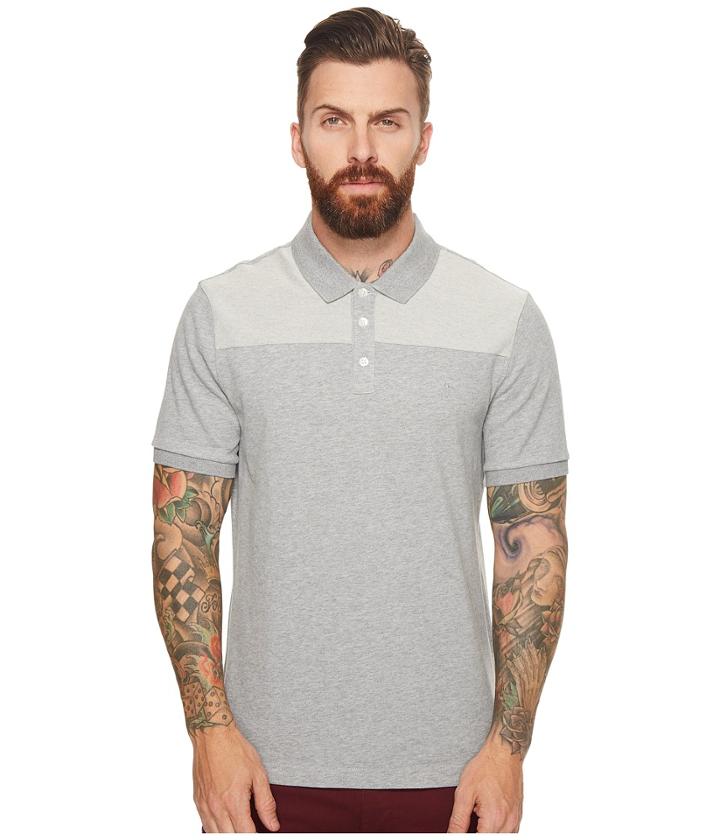 Original Penguin - Short Sleeve Sueded Pieced Polo