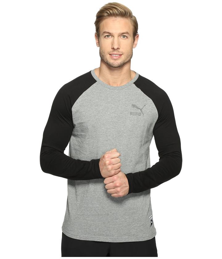 Puma - Archive Logo Raglan Long Sleeve