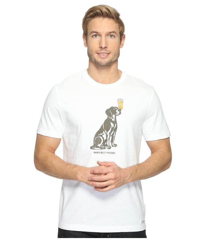 Life Is Good - Man's Best Friends Crusher Tee