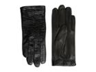The Kooples - Lizard Embossed Patent Leather Gloves
