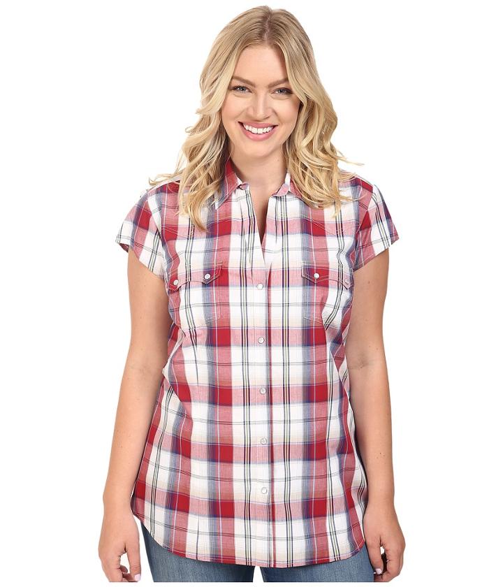 Roper - Plus Size 0399 Marble Plaid