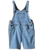 Dolce &amp; Gabbana Kids - Denim Overalls In Bright Blue