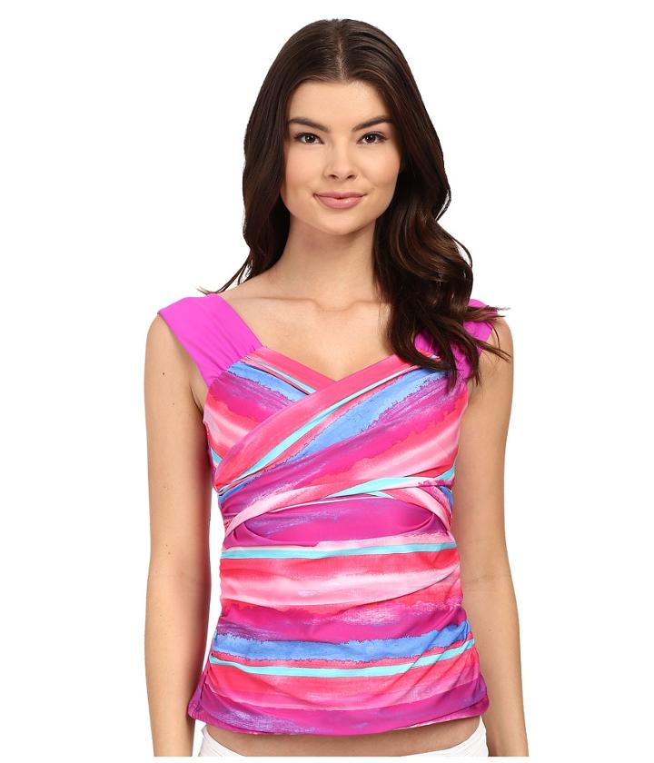 Athena - Bermuda Sunrise Tankini Top